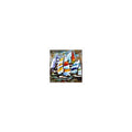 LOVEHOME QUADRO BARCHE VELA 100X100X4