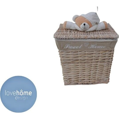 LOVEHOME CESTO RATTAN L MAR.40X28X40