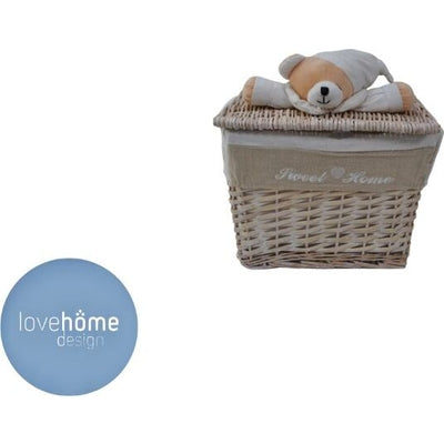 LOVEHOME CESTO RATTAN M 33X21X28 C/27774