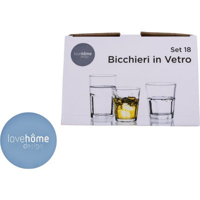 RONG SET 18 BICCHIERI C/4187