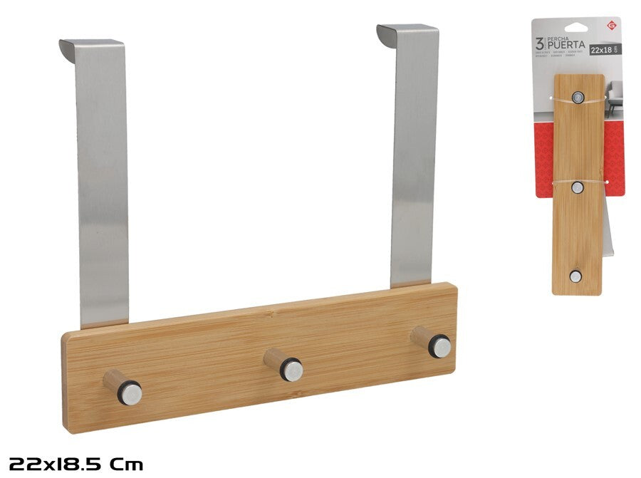 APPENDIABITI BAMBU DIETROPORTA 3P *22X18,5