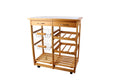 CARRELLO CUCINA CILIEGIO *CM66X37X75h