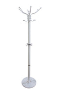APPENDIABITI 6 GANCI BIANCO BASE IN MARMO *178X36 TUBO 50MM.