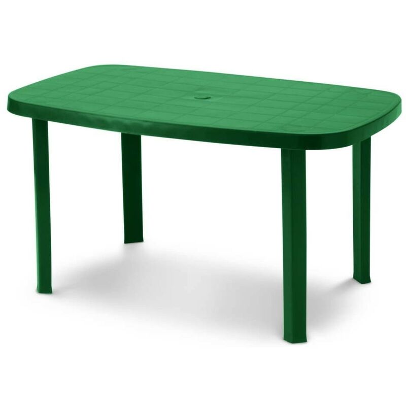 DIMA TAVOLO RESINA OTELLO GARDEN VERDE COLOR