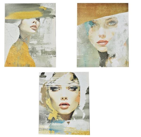 MCR QUADRO RITRATTO 40X50 19380 TELA