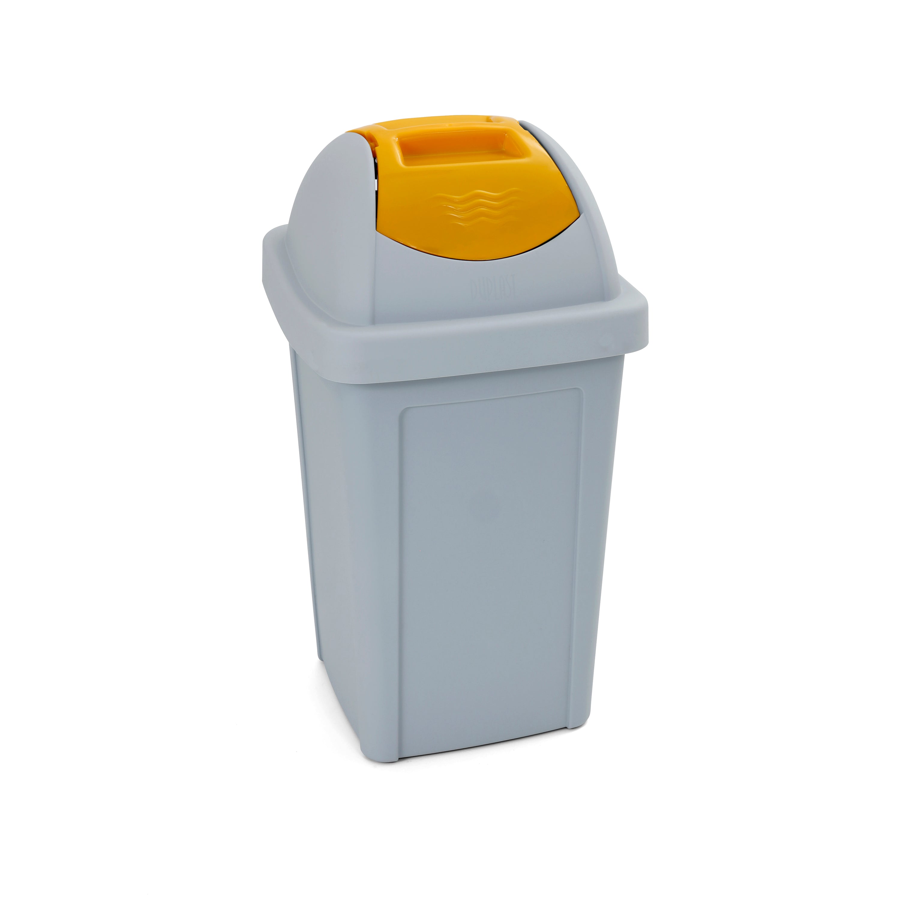 DUPLAST PATTUMIERA BASCULANTE LT.60 GIALLO*25X35 H.65