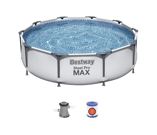 BESTWAY PISCINA STEEL CM.305X76 *LT.4678 POM/FILTRO
