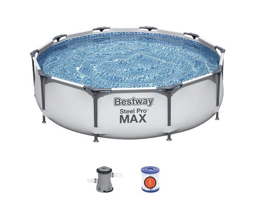 BESTWAY PISCINA STEEL CM.305X76 *LT.4678 POM/FILTRO