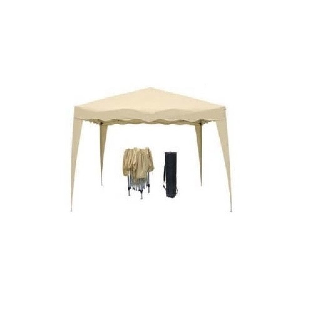 GAZEBO MT.3X3 BEIGE ESTENS. *H.2,6 ALLUMINIO