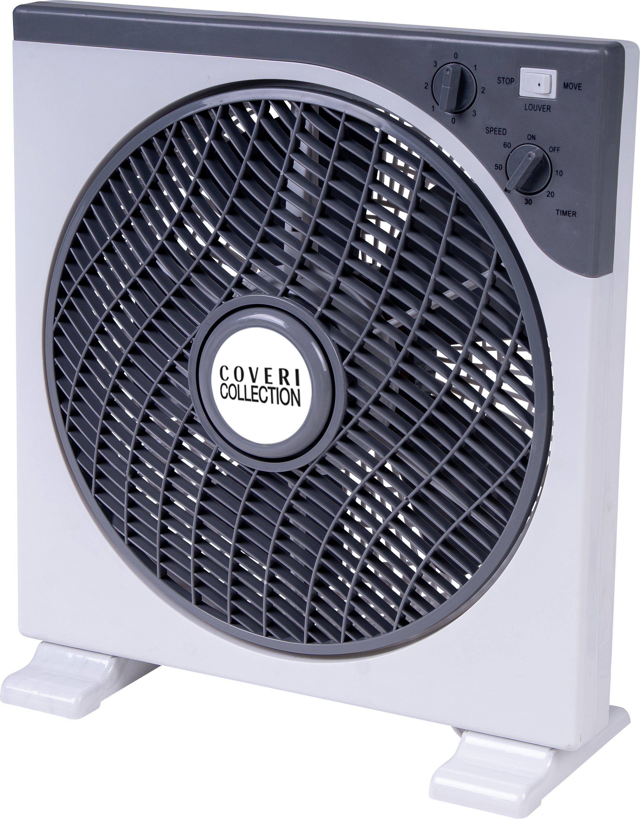 VENTILATORE QUADRO BIA/GRI 45W/30CM. *C/TIMER
