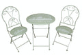 SET TAVOLO + 2 SEDIE VERDE SALVIA RICH*61X61X71