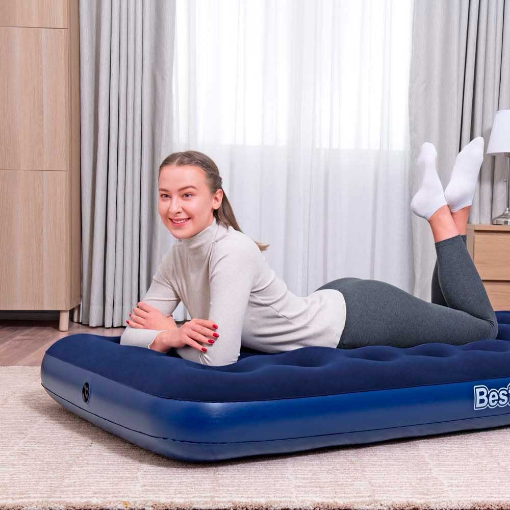 BESTWAY MATERASSO FLOCK 1.88MX99MX22CM. C/67001Y