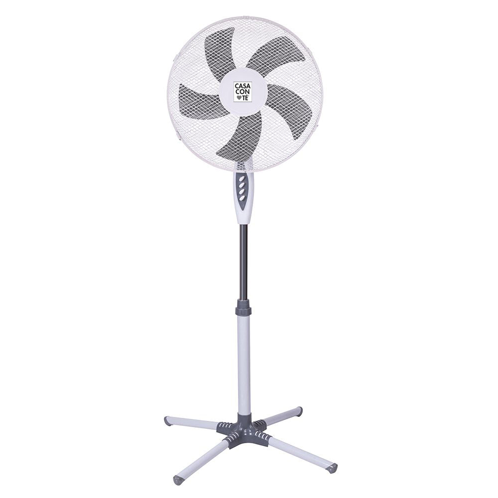 VENTILATORE PIANTANA PALA cm.40 *45W GRIGIO cm.130h