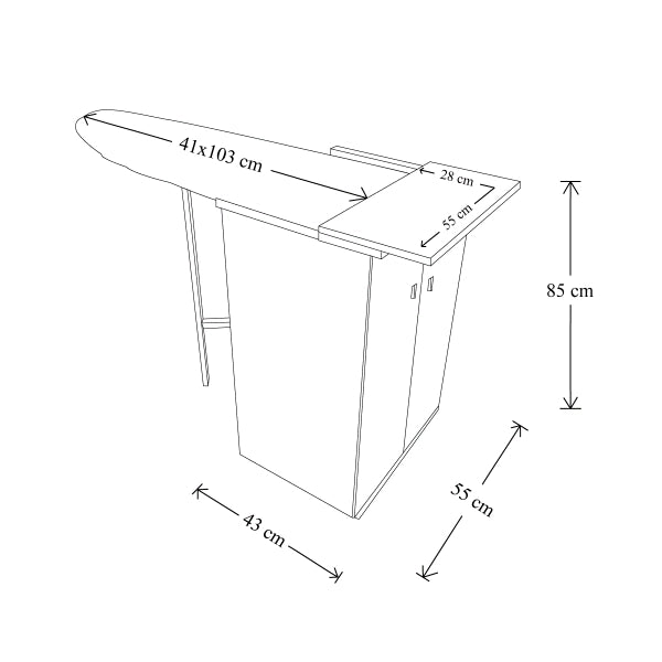 FRASM STIROBOX JOLLY ROVERE SBIANCATO