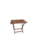 FRASM Tavolo in legno richiudibile faggio Noce 60X100 cm