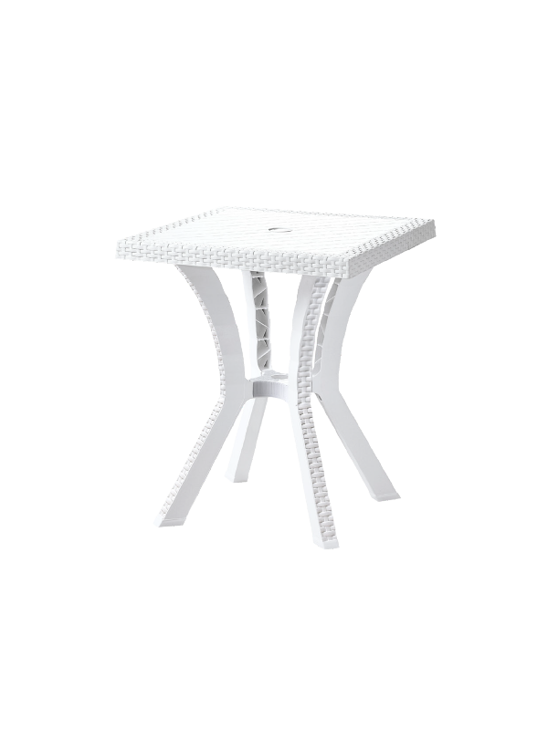 DIMA TAVOLO RIGOLETTO BIANCO 60x60xh70 cm