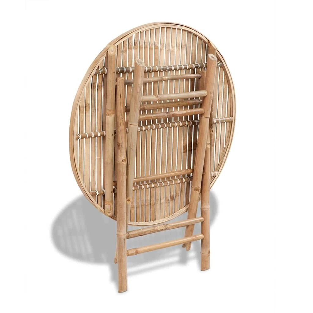 SET TAVOLO DM80 + 4 SEDIE BAMBU *42X53 H.90